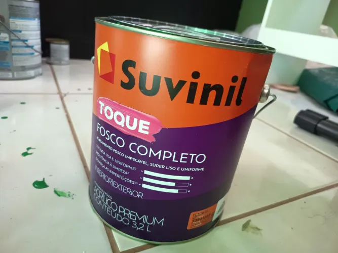 Tinta Suvinil 3 litros (80%) Verde Mara Atlântica
