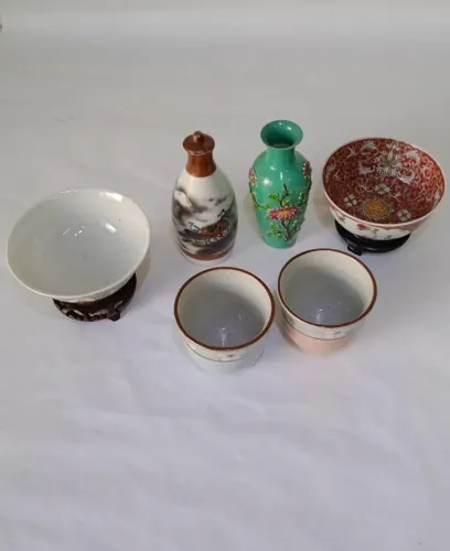 Conjunto de Porcelana Japonesa 