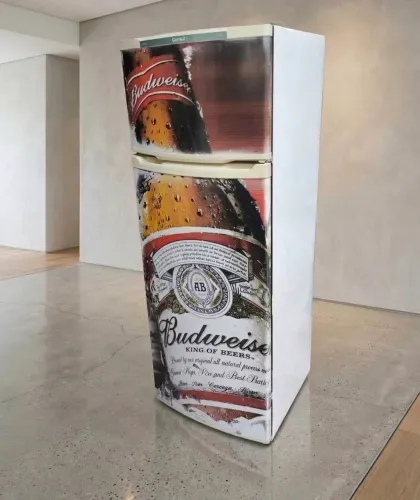 Geladeira duplex, entrego volta redonda