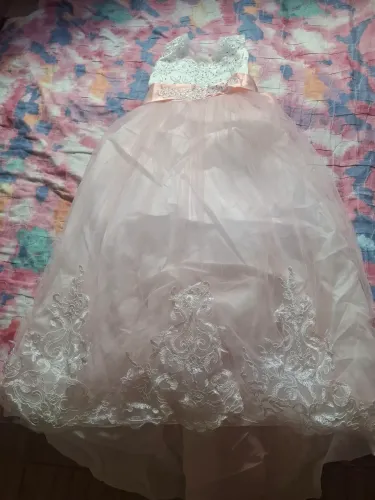 Vestido rosa elegante
