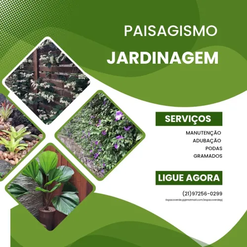 Paisagismo e jardinagem 