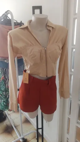 Blusa e short