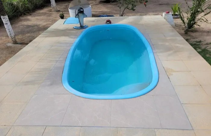 Piscina IGUI 6×3 10.000 litros completo oportunidade!