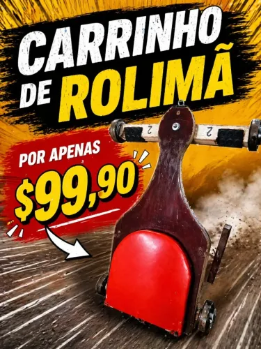 Carrinho de Rolimã, carrinho de corrida