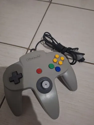 Controle video game Nintendo 64