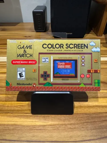 Nintendo Game e Watch Super Mario Bros LACRADO 