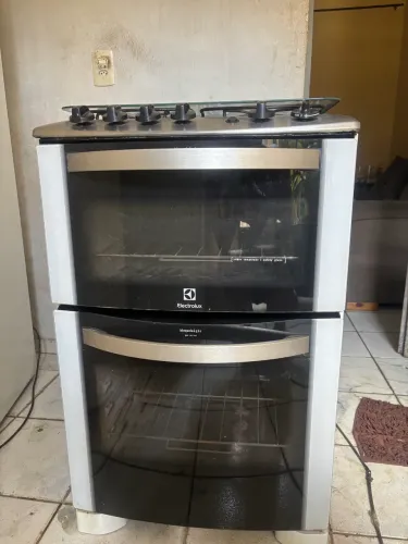 Fogão Eletrolux elétrico 2 fornos (frete grátis)