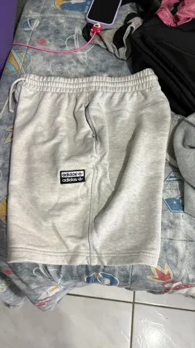 bermuda moletom adidas