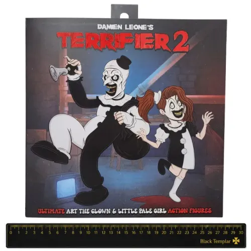 NECA Terrifier 2 Art the Clown & Little Pale Girl Ultimate - 7" Action Figure
