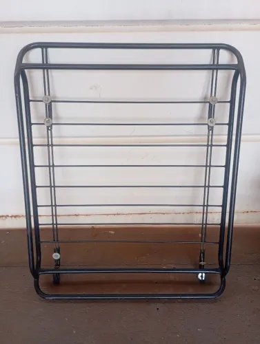 Bagageiro Maleiro Teto Gradeado Aço Universal. Medidas 100X80X12
