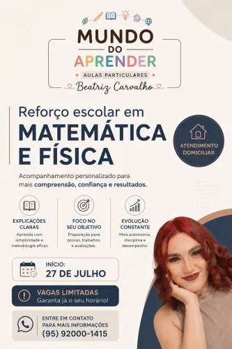 ? Reforço Escolar com Atendimento Domiciliar
