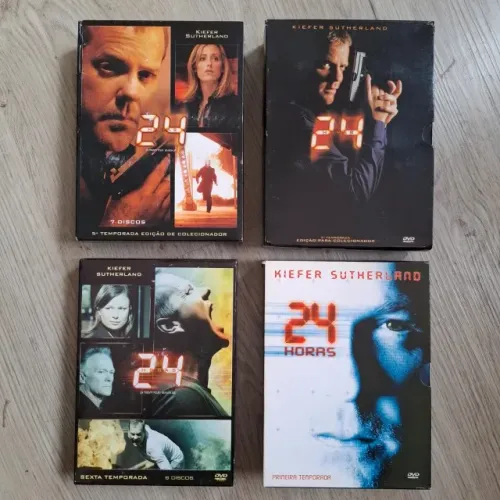 DVDs Novos Originais 24 Horas a partir de $50 Cada
