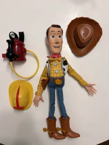 toy story woody bombeiro hasbro 2004