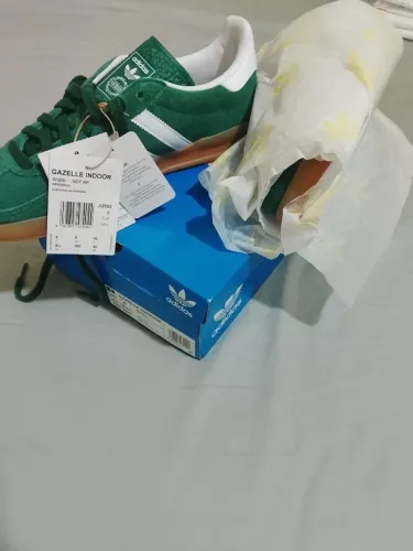 tenis adidas gazelle indoor novo na caixa (frete gratis).