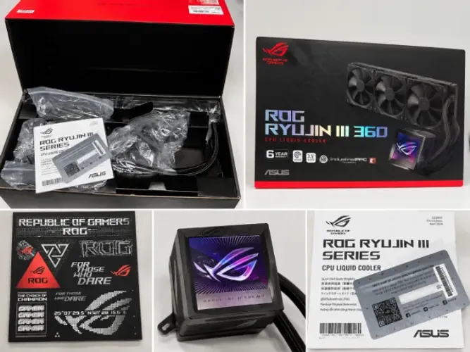 Water Cooler ASUS ROG Ryujin III 360mm Nunca Usado