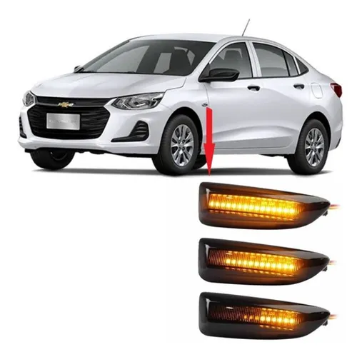 Lanternas setas lateral de pisca onix led sequencial