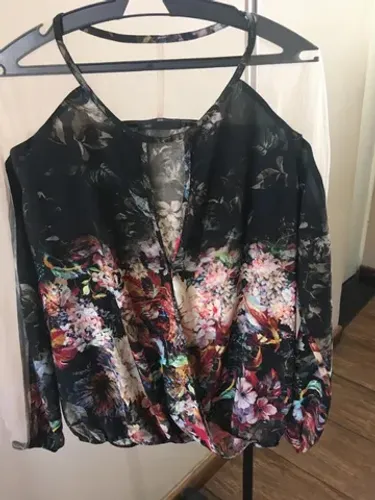 Blusa de festa estampada MOB