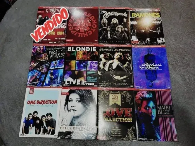 DVDs Internacionais Diversos. Todos Lacrados! 