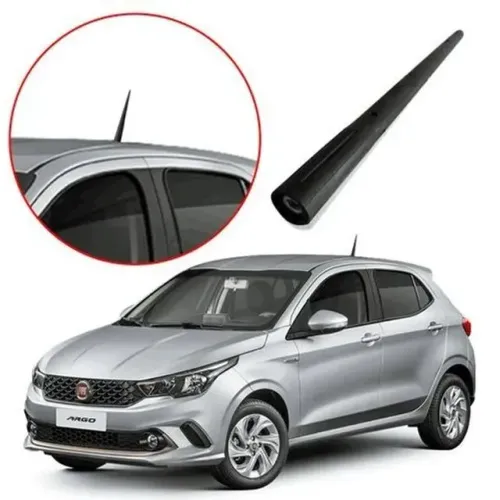 Haste Antena Teto Curta Todos os Carros - Fox / Hb20 / Gol / Versa / Palio