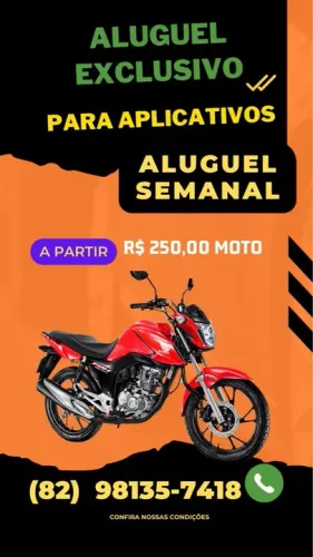 ALUGUEL DE MOTO