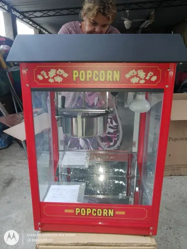 Pipoqueira elétrica profissional 127v 