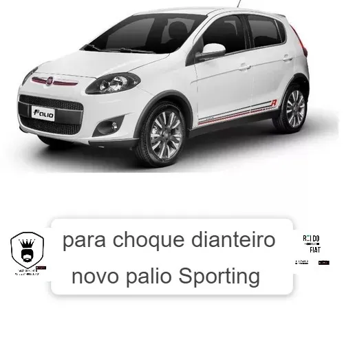 Parachoque dianteiro Novo Palio Sporting usado original