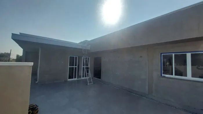 Telhado Steel frame drywall calhas e Calheiros