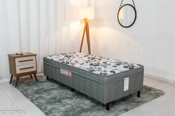 Pronta entrega! Cama Box Solteiro Dackar Ortopédica - Receba rápido!