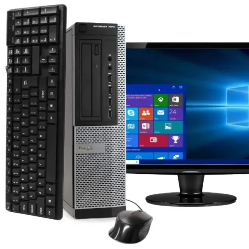 Pc Kit Dell 7010 I5 3ª Ger 8gb HD 1Tera Monitor Dell 19 Quad Tecl Mouse
