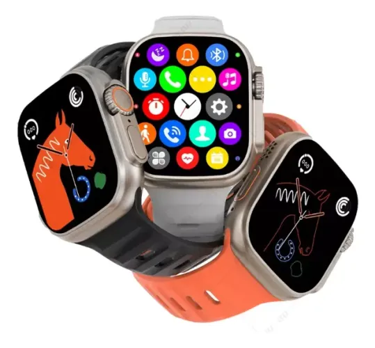 Smarwatch Watch 8 Ultra Relógio Inteligente Mensagens Atende e Recebe Ligações Prática de 