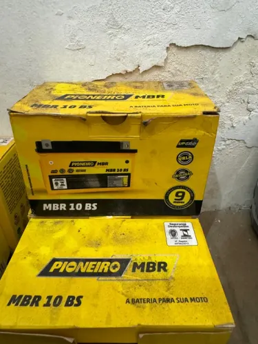 Bateria 8.6 amperes pioneiro 9 meses de garantia