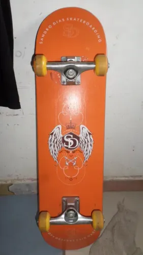 Skate Profissional Pro Model Skatista Pro Sandro Dias 
