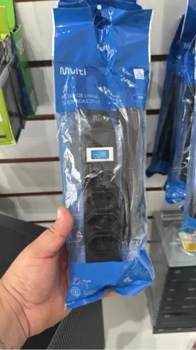 Filtro de Linha Multi Tomadas 2P 1m