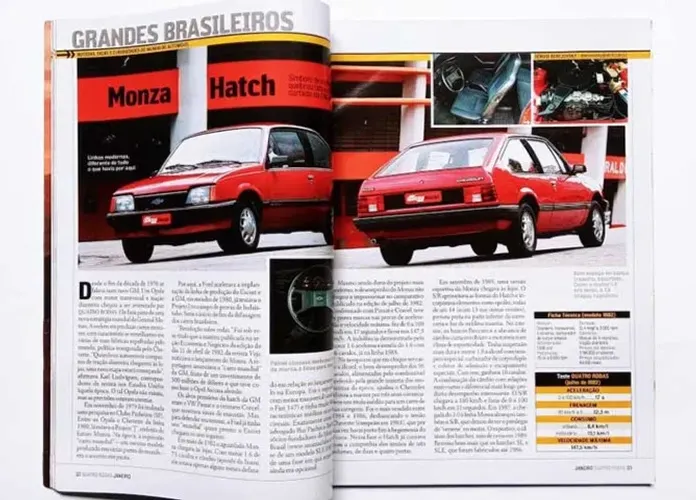 Revista Quatro Rodas - Monza Hatch