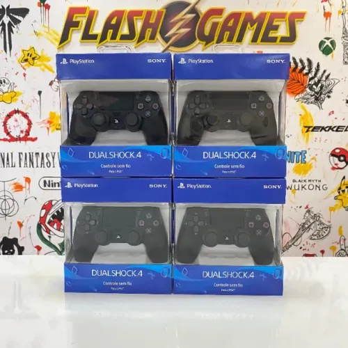 Controle DualShock 4 PS4 | Preto
