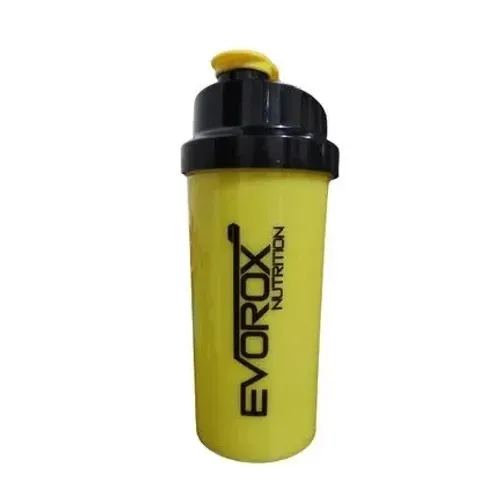 Coqueteleira / Shakeira / copo para água / Shake Evorox Nutrition 600ml Preta