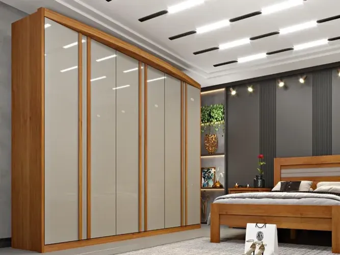 Guarda-Roupa Madrid 6 Portas 6 Gavetas Tcil L537m
