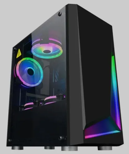 Gabinete Bluecase Gamer com Iluminação Personalizada