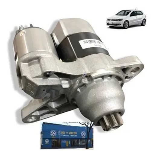 Motor de arranque 9 dentes original Valeo Gol G6 2013, 2014, 2015, 2016 