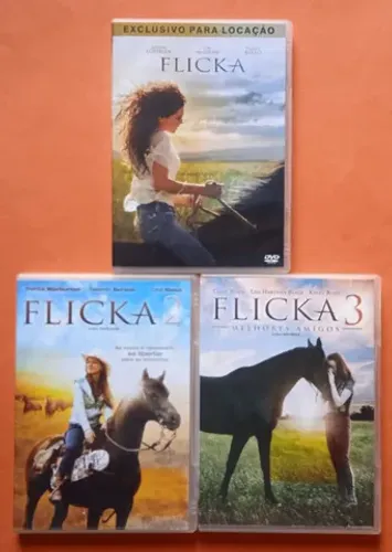 Dvd Flicka 1 2 e 3