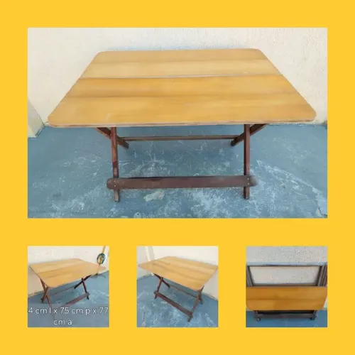 Mesa dobrável