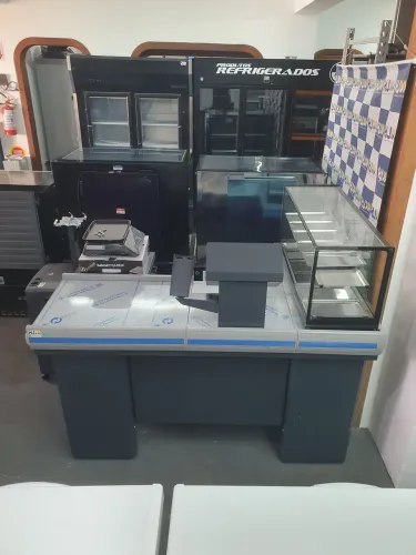 JR. Balcão de Caixa para Comércio Check-out 1,50MT