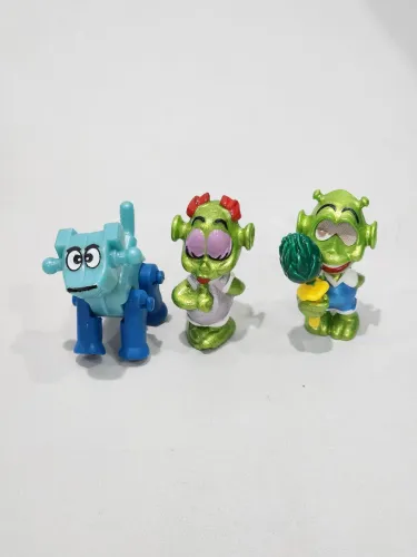Kinder ovo - 1998 kit 3 extralunáticos