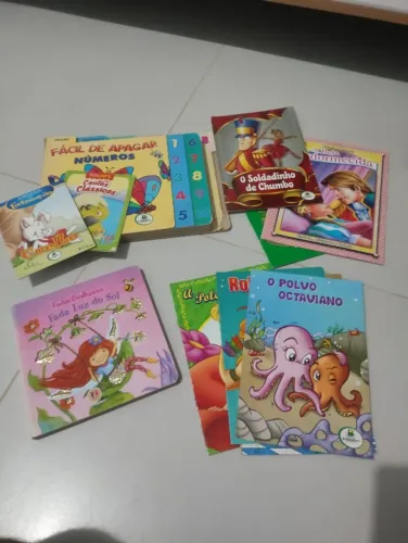 Coleção de Livros Infantis - Fadas e Barbie
