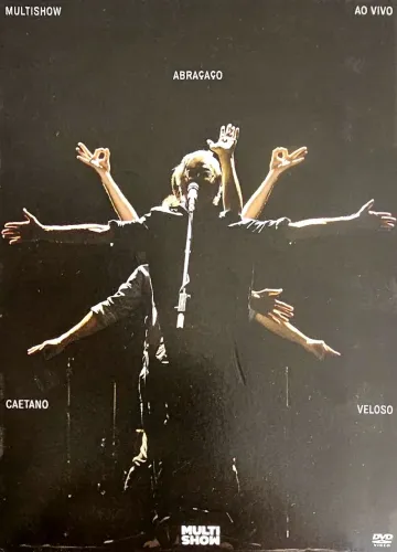 DVD CAETANO VELOSO - ABRAÇAÇO - MULTI SHOW - 24 SUCESSOS + EXTRAS - ANO 2013