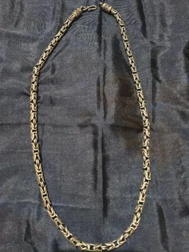 Corrente prata bali grossa pesada