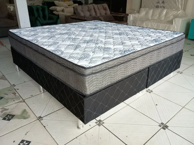 Cama Iso Ortobom Queen Size Mola Ensacada