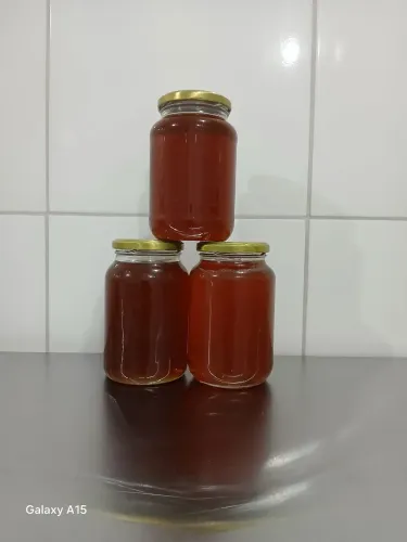 Mel Puro Potes de Vidro e bisnagas
