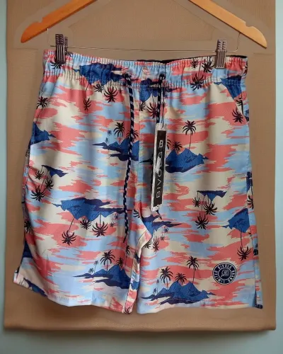 Shorts de Praia Estampado Bivold - Conforto e Estilo!