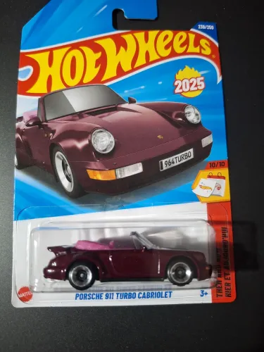 Hot Wheels Porsche 911 Turbo Cabriolet